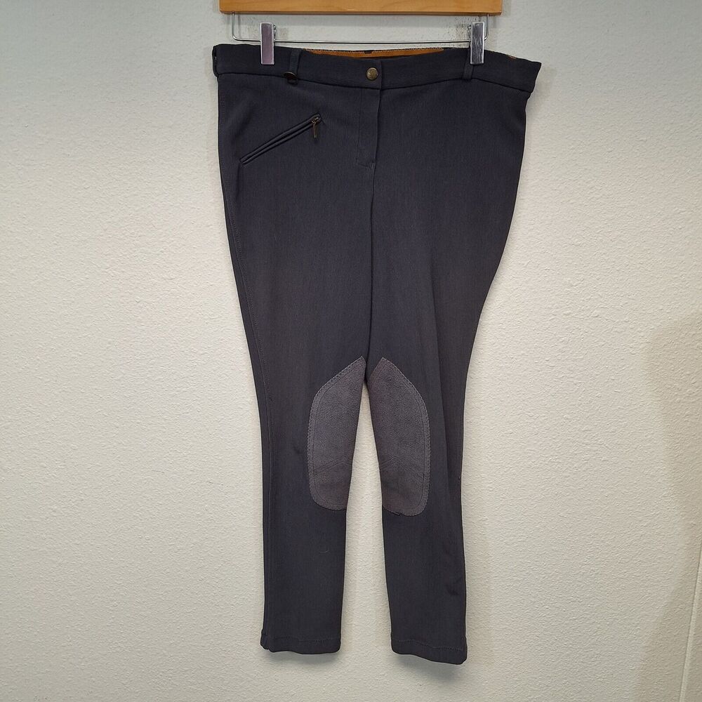 Ovation Ladies Equinox 3-Season Knee Patch Pull-On Breech Women's Size 34